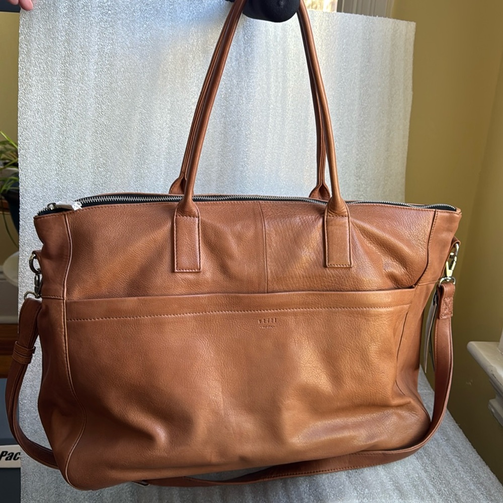 Still Nordic - stillAnouk Leather Weekend Bag (Cognac)